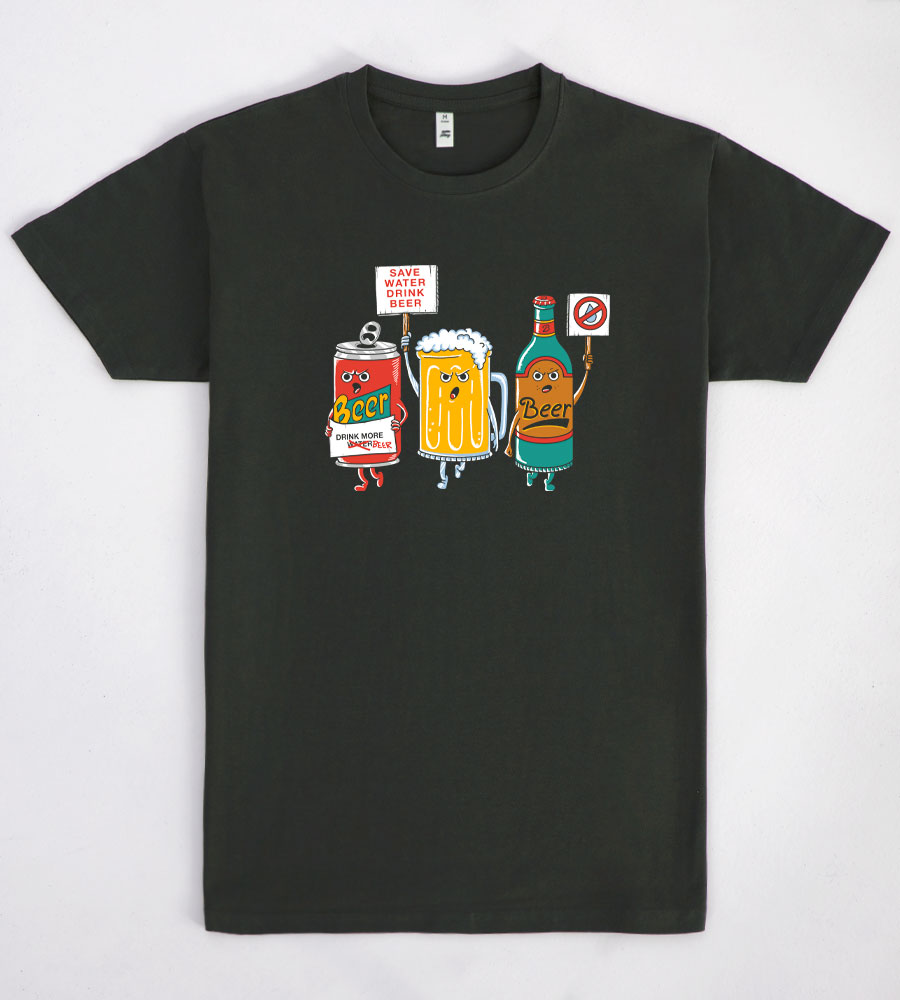 Camiseta Save Water Drink Beer